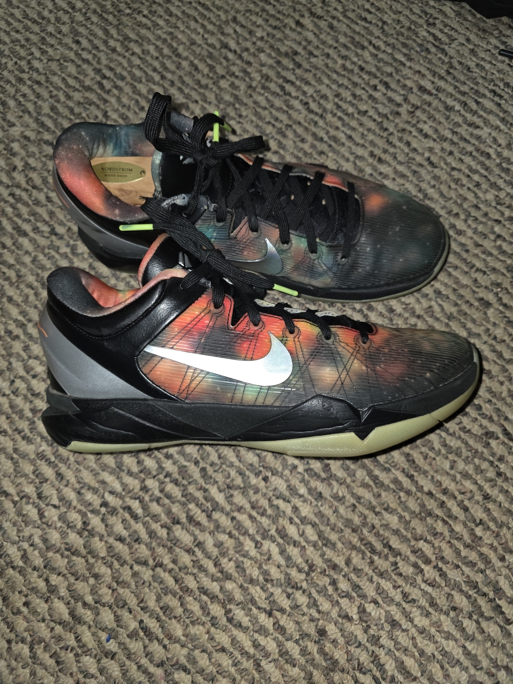 Nike Kobe 7 All Star Galaxy Men's Low-Top Basketball Shoes in Multicolor No Box